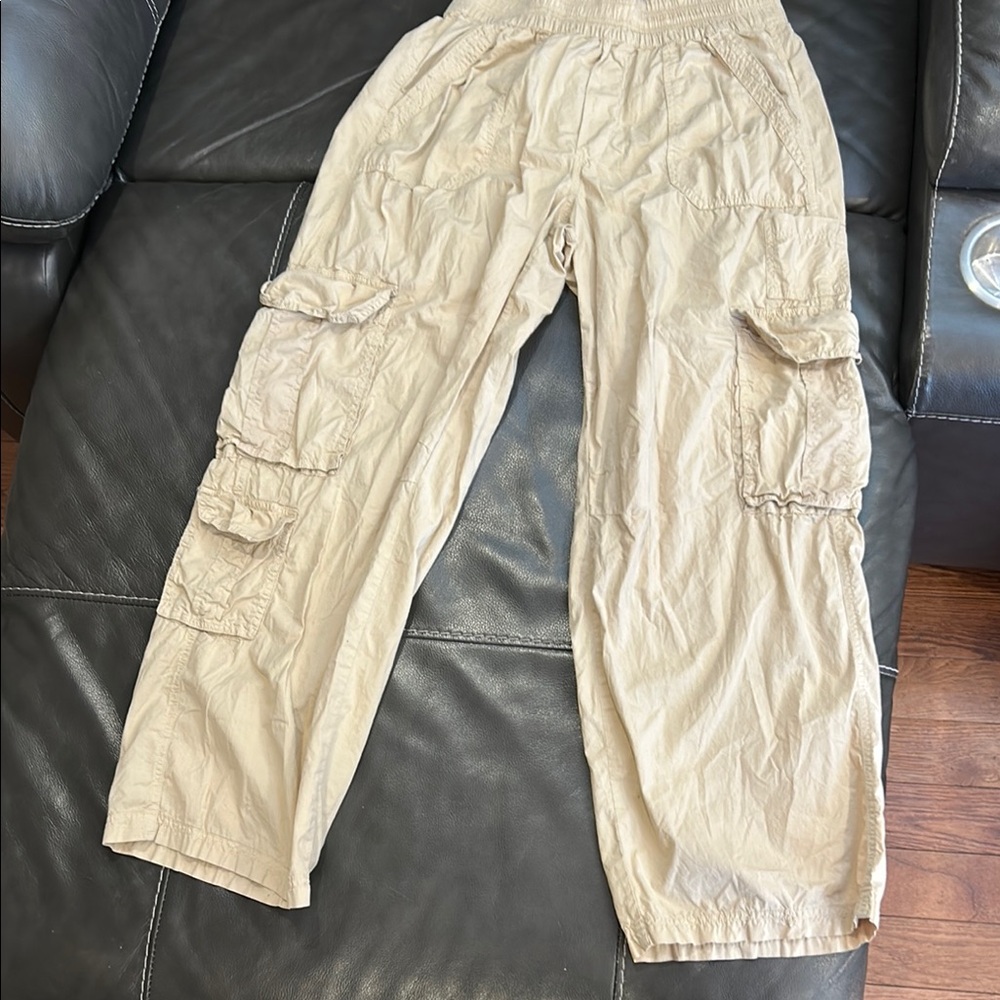 Aerie Tan Cargo Pants